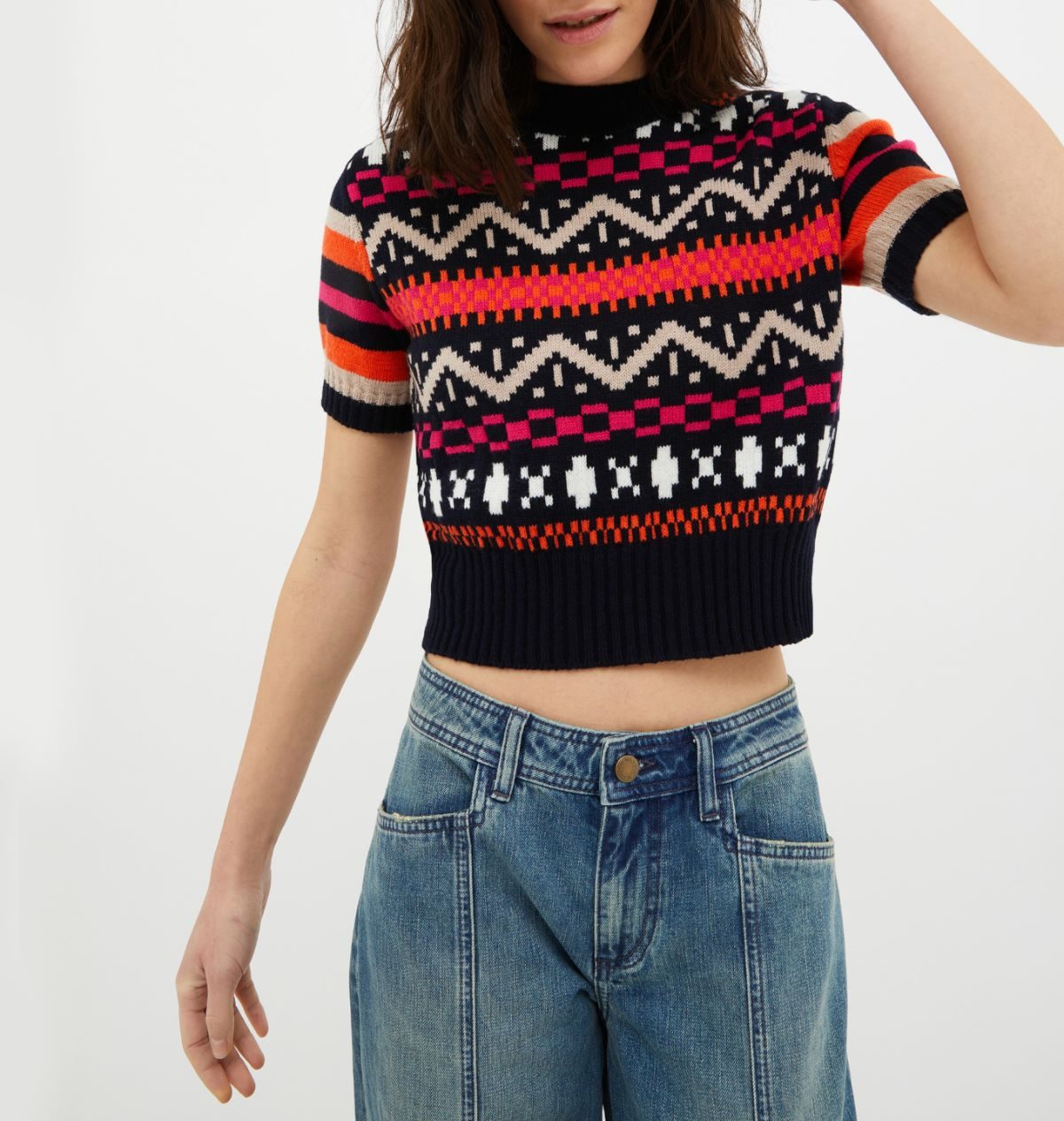 Lars seamless sweater with lopapeysa jacquard knit – Shop with Veta